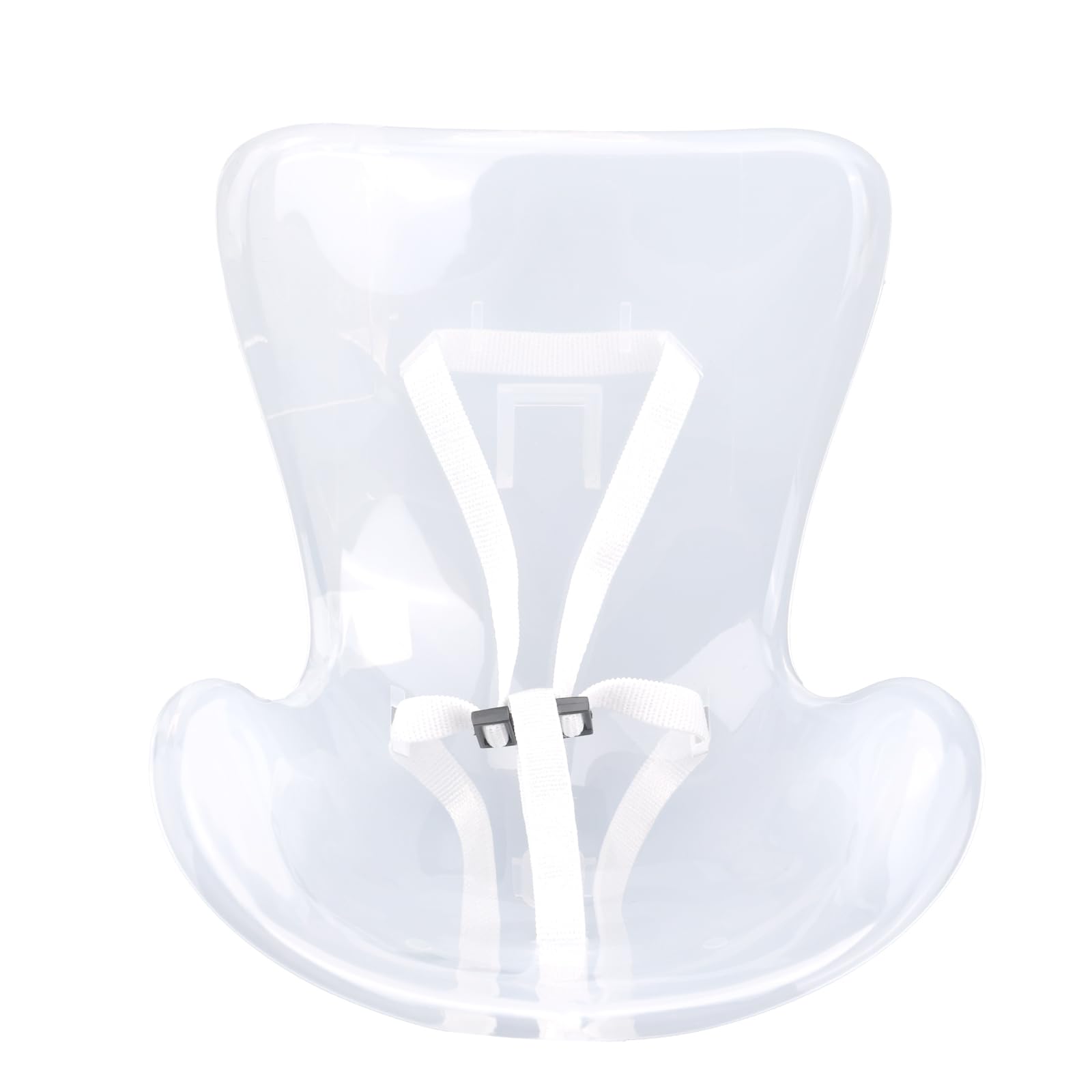 BOXOB Car Seat for Dolls & Plush Toys, Plastic Mini Safety Chair Air Vent Clip Desktop Decor Accessories Car Sofa for Home Office Doll Display Ornaments, Collectors & Fans Gifts (Transparent)