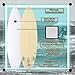 SBBC - 6’ Soft Top Surfboard - || 6ft Razzo || - Fun Performance Hybrid Foam Surfboards | Great Surf Boards for All Surfing Skill Levels