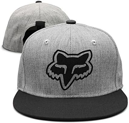 Men Women Adjustable Flat-Brim Snapback Hat Baseball Cap Trucker Hats