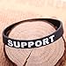 New Dota2 Wristband 5pcs/set Silicone Black Concave Carved Coloring Bracelet