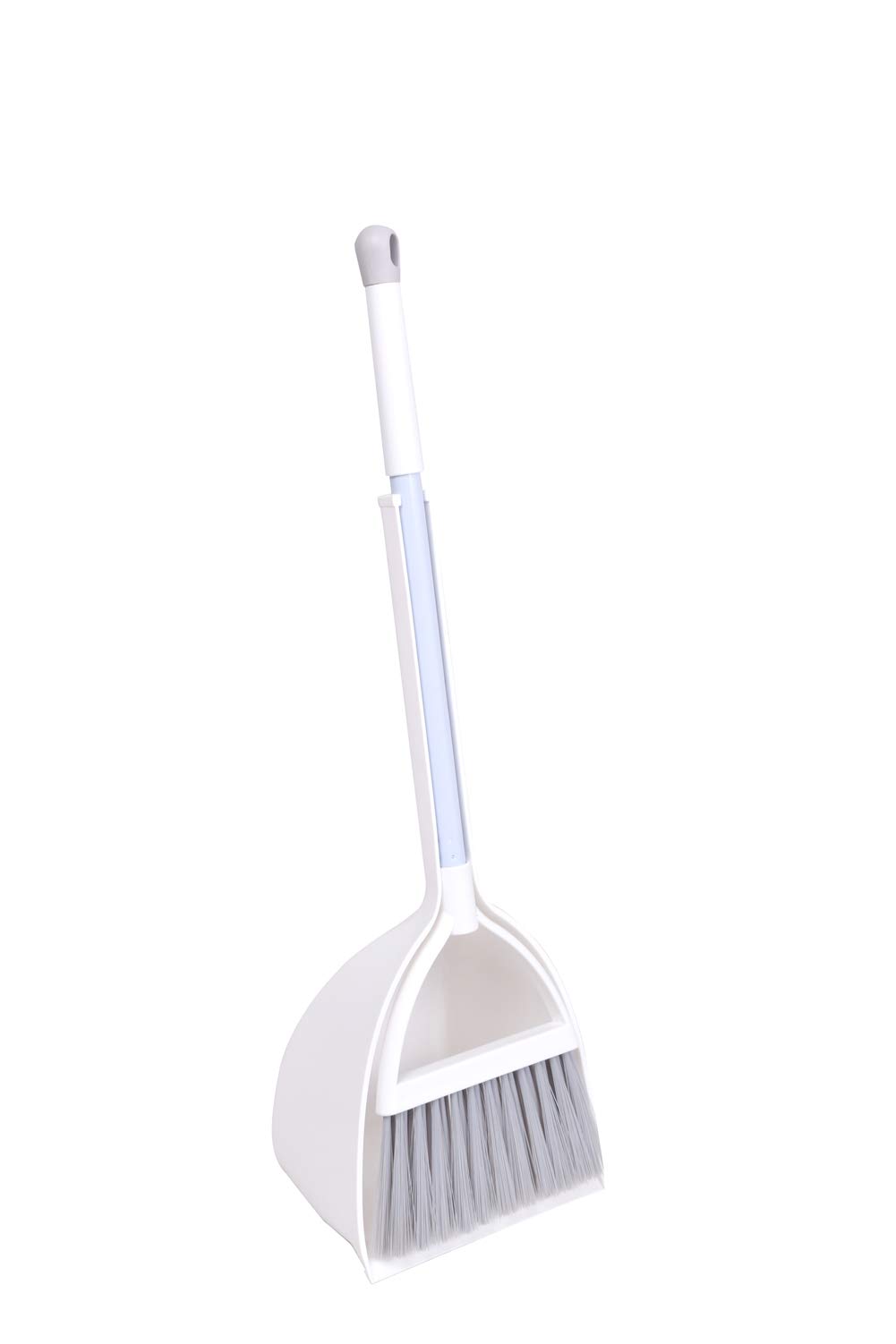 Photo 1 of ***DAMAGED - SEE NOTES/PICTURES***
Qidiwin Mini Broom and Dustpan, Home Kitchen Sweeping for Kids(White+Gray)