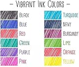 Pilot BX V5 High Techpoint Rollerball Pen Assorted Colors 0.5mm 7 Colors view 2