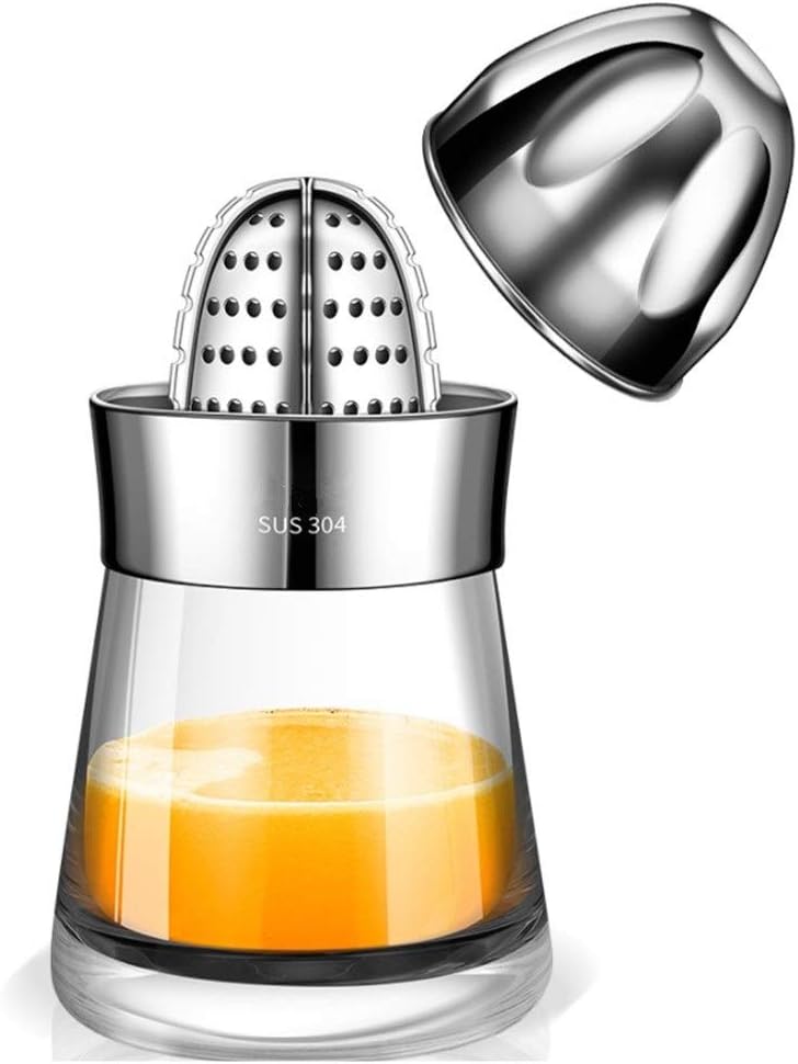 NHVF Manual Juicer Manual Citrus Hand Juicer Stainless Steel Portable
