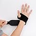 Bracoo Wrist Wrap, Reversible Compression Support - for Sprains, Carpal Tunnel Syndrome, Wrist Tendonitis Pain Relief & Injury Recovery, WS10