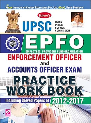 Kiran UPSC EPFO Exam Practice Work Book Kiran UPSC EPFO Exam Practice Work Book