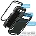 ULAK Galaxy S3 Case, S3 Case - Anti-Slip 3in1 Shockproof S3 Case Hybrid Dust Scratch Shock Resistance Cover Rubber Combo Case for Samsung Galaxy S3 III i9300 Rigid Plastic+Soft Silicone (Black)