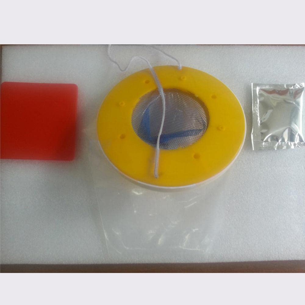 Disposable Fly Trap with bait, top entry style, catches large volume of flies