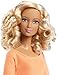 Barbie Made to Move Doll, Orange Top
