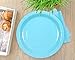 Juvale Light Blue Paper Plates & Cups Set - 9-In Plates, 6.7-Oz Cups & 13-In 2-Ply Napkins, 72-Pc Serves 24 - Disposable Party Supplies for Birthday & Baby Shower