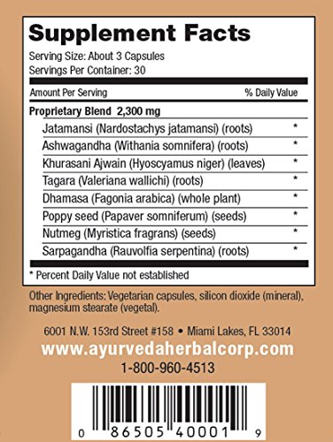 100% All Natural Herbal Formulation that Provides Pure Sleep Support. Nidra Sets the Stage for a Good Night’s Sleep by Relaxing and Calming the Mind and Body.