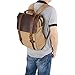 Back-to-School Sale- S-ZONE Retro Canvas Leather School Travel Backpack Rucksack 15.6-inch Laptop Bag