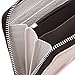 Womens RFID Blocking Wallet Classic Clutch Leather Long Wallet Card Holder Purse Handbag (flower)