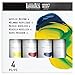 Liquitex Professional Heavy Body Acrylic Paint, 4 x 59ml (2-oz) Mixing Primary Color Set