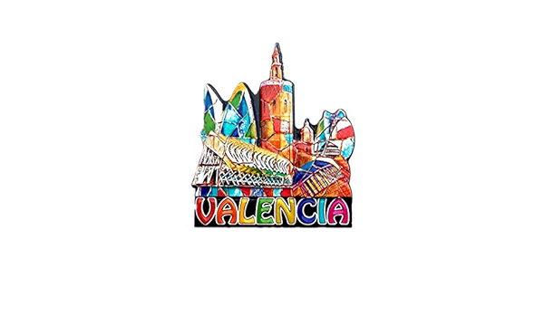 Imán de nevera 3D de Valencia España para decoración del ...