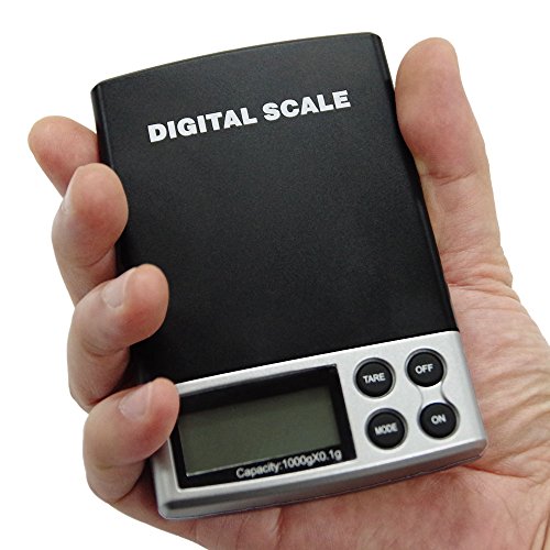 PARTYSAVING APL1242 High-tech Digital Nutrition Weigh Scale, 1000g x 0.1g, Black