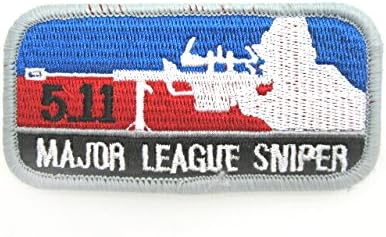 Amazon Ac04 ミリタリー 部隊章 ワッペン ベルクロ パッチ マジックテープで装備に取り付けることができる アクセントになってカッコイイ 軍 特殊部隊 サバゲ サバイバルゲーム Major League Sniper ワッペン アップリケ 通販