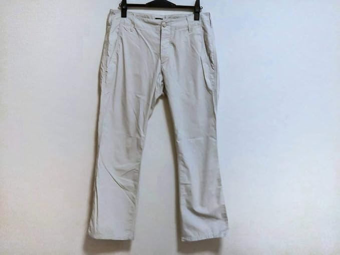 Amazon ジョルジオアルマーニ Giorgio Armani パンツ メンズ ライトグレー 白 中古 ロングパンツ 通販