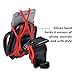 Bicycle Phone Mount, Universal Mountain Bike Cell Phone Holder, Motorcycle Clamp/Cradle for iPhone 6, 6S, 6 plus, 7, 7S, 7 plus Samsung Galaxy S3 S4 S5 S6 S7 Note 3/4/5, Nexus, HTC, LG, BlackBerry