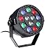 LED Par Lights, Blusmart 12 LED Disco DJ Stage Lighting with Music-activated, Auto-run and DMX512 Control Mode, Different Colors Combinations of Red, Green, Blue and White, Multi-angle Rotating Holder