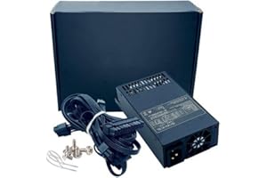 Wooswen 500W PSU ATX Full Modular Power Supply Flex Module Power Supply Low Noise for Small 1U (Flex ITX) Computer Chassis