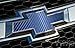 VViViD Auto Emblem Vinyl Wrap, Navy Blue Carbon Fiber, Compatible with Chevy Bowtie Logo 11.8 Inches x 4 Inches Sheets (x2)