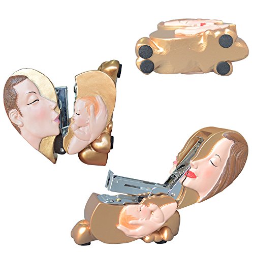 Giftgarden Desk Stapler Gifts for Mom Dad Grandparents Baby Shower and Anniversary Keepsake, Staples Included