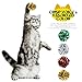 HNYYZL 25 Pack Crinkle Balls Cat Toys - Original Mylar Crinkle Balls Cat Toys（Random Color）