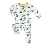 KicKee Pants Print Footie (Baby)