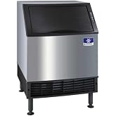 Manitowoc UDF-0190A NEO 26" Air Cooled Undercounter Full Size Cube Ice Machine with 90 lb. Bin - 198 lb