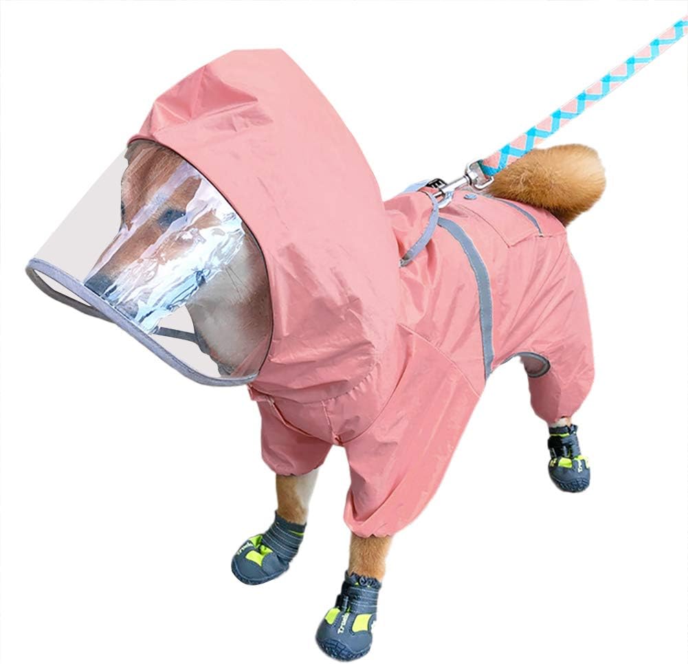 amazon dog raincoat with hood