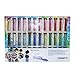 Cyrus Glitter 36pcs,Stationery Arts and Craft Glitter Glitter Powder Shake Jars,Great for Slime,Art and Crafts,Nail Art Polish,Scrapbooking,Paints,Assorted Color Kit,Non-Toxic,10ml
