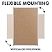 Mead Classic Corkboard, Framed Bulletin Board, 4' x 3', Cork Board, Aluminum Frame (85362)