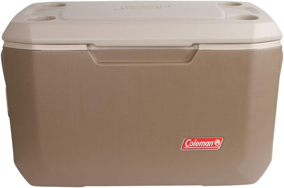 Coleman 70-Quart Xtreme 5-Day Heavy-Duty Cooler, Tan