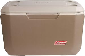 Coleman 70-Quart Xtreme 5-Day Heavy-Duty Cooler, Tan