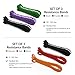 Functional Fitness Pull Up Assist Resistance Bands | Heavy Duty Loop Exercise Bands for Powerlifting, Mobility, and Stretching | Travel Friendly Resistance Bands for Workout | Combo Pack of 3