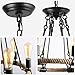 LNC Rustic Farmhouse Chandeliers for Dining Rooms, Pendant Lighting for Kitchen Island, Living Room, A0253202