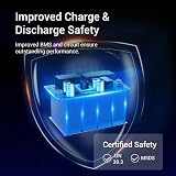 LiFePO4 Leisure Battery 48V 200Ah 10240Wh 51.2V PV Storage 2 x M8 view 5
