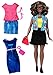 Barbie Fashionista Curvy African-American Doll with 2 Additional Outfits