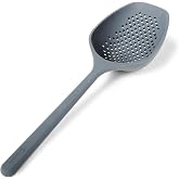 Sur La Table Silicone Colander Scoop, Gray