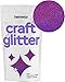 Hemway Craft Glitter 100g / 3.5oz Glitter Flakes for Arts Crafts Tumblers Resin Epoxy Scrapbook Glass Schools Paper Halloween Decorations - Ultrafine (1/128
