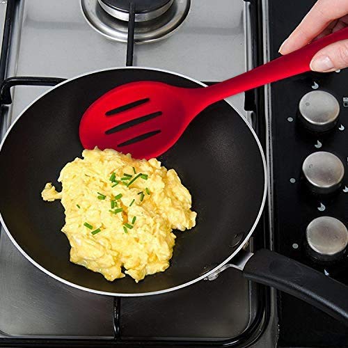 Slotted Spoons for Cooking Set of 2, Slotted Serving Spoons BPAFree