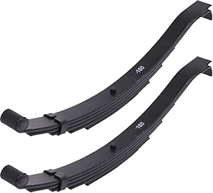 MAT-160-5-Leaf Slipper Spring w/Hook End for 6,000-lb Trailer Axles 2 pack