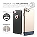 elago iPhone 7 Case [Glide][Champagne Gold/Jean Indigo] - [Multi-Option Case][Military Drop Test Certified][Sophisticated Shock Absorption] - for iPhone 7