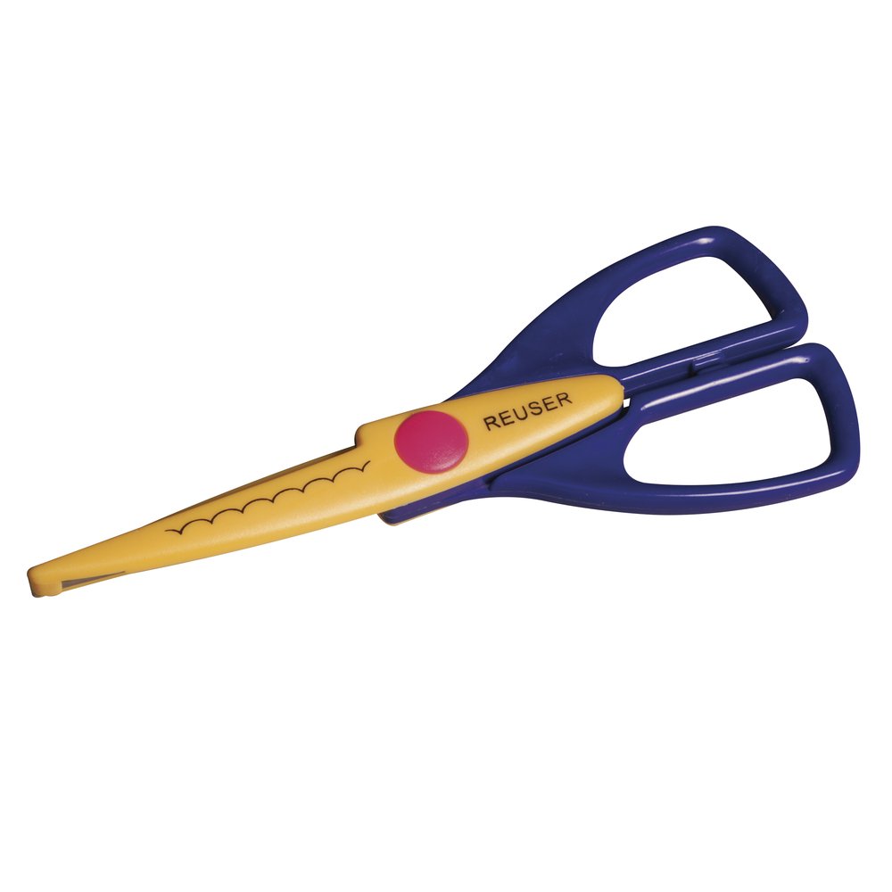 RAYHER HOBBY 8939400 Scissors with Cloud Design, 16.5 cm, Pack of 1