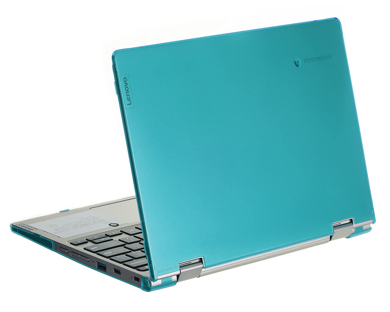 mCover Hard Shell Case Only Compatible with 2021 11.6" Lenovo Flex 3i 11IGL05 2-in-1 Chromebook 2021 Laptop (Aqua)