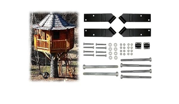 Amazon Com 8 Foot Octagon Treehouse Kit Toys Games