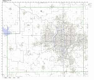 Amazon.com: Sedgwick County, Kansas KS ZIP Code Map Not Laminated: Home
