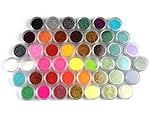 45 Colors Nail Art Make Up Body Glitter Shimmer Dust Powder Decoration