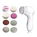 TOUCHBeauty Callus Shaver Professional Pedicure Foot File Tool with 9 attachment Head, Foot Rough Skin Care Spa Set Purple TB-0601B