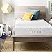 LUCID 8 Inch Gel Infused Memory Foam Mattress - Medium Firm Feel - CertiPUR-US Certified - 10-Year warranty - Twin XL